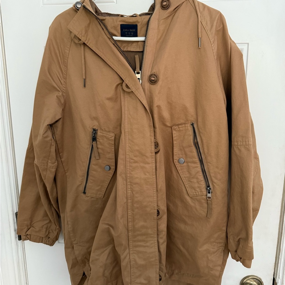 Tan Utility Jacket, barely worn